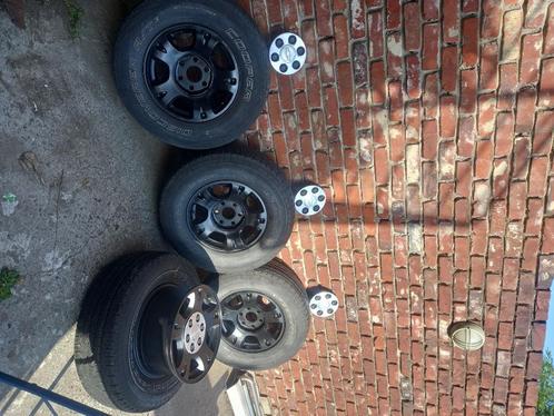 Velgen 6x139,7zwart 17x7,5 chevrolet avalanche, Auto-onderdelen, Banden en Velgen, Velg(en), 17 inch, 265 mm, Terreinwagen, Gebruikt