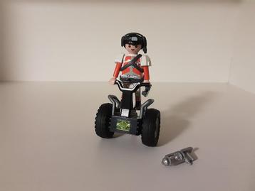 PLaymobil top agent en segway, Ophalen of Verzenden, Zo goed als nieuw, Complete set