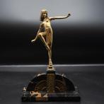 DOMINIQUE ALONZO “Egyptian Dancer” 1920, Bronze, Enlèvement ou Envoi