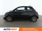 Fiat 500 1.2 Star (bj 2020, automaat), Auto's, Fiat, Zwart, Leder, Overige kleuren, Stadsauto