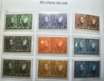 75 jaar België, nrs 221-233, postfris zonder plakker **, Postzegels en Munten, Postzegels | Europa | België, Ophalen of Verzenden