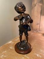 Bronzen beeldje, Ophalen of Verzenden, Brons