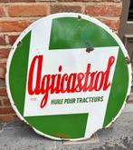 Emaille bord Agri Castrol, Ophalen of Verzenden