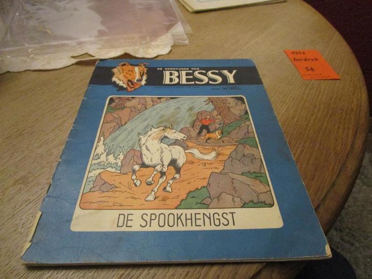 Bessy - De spookhengst - 1957 - herdruk, Boeken, Stripverhalen, Gelezen, Eén stripboek, Ophalen of Verzenden