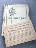 Livre du roi Albert + enveloppe/carte de nouvel an 1915, Enlèvement ou Envoi