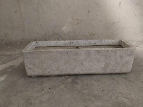 Langwerpige plantenbak, Tuin en Terras, Bloembakken en Plantenbakken, Gebruikt, Steen, Binnen, Balkon, Tuin, Minder dan 30 cm