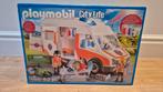 Playmobil ambulance + spoedarts 70049 + 70050, Ophalen, Zo goed als nieuw, Complete set