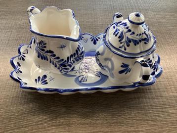 Melk suiker potje delfts, Antiek en Kunst, Ophalen of Verzenden