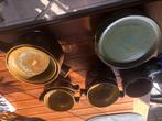 servies handgemaakt aardenwerk, Ophalen, Zo goed als nieuw, Aardewerk, Compleet servies