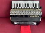 Fraaie duitse Hohner Atlantic de Luxe accordeon . 4 korig ., Musique & Instruments, Accordéons, Accordéon à touches, Utilisé, Avec valise