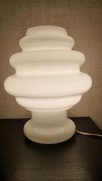 Lampe vintage space age opaline by Empoli, Antiquités & Art