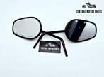 Long Stem Tapered zwarte zijspiegels, Motoren, Niet ingevuld, Niet ingevuld, Nieuw, Ophalen of Verzenden