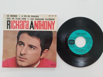 Richard Anthony  - oui, va plus loin, Enlèvement ou Envoi, 1960 à 1980, Comme neuf