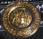 Decoratieve koperen wandplaat, Enlèvement, Cuivre