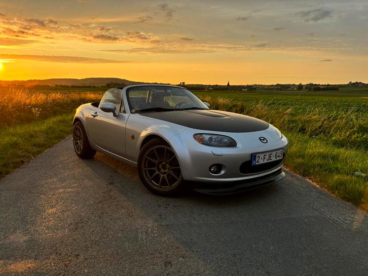 Mazda MX5 BBR 185 kit, Auto's, Mazda, Particulier, MX-5, Radio, Benzine, Cabriolet, 2 deurs, Handgeschakeld, Zilver of Grijs, Zwart