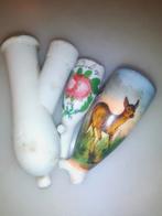 3 antieke porseleinen pijpjes., Antiek en Kunst, Ophalen of Verzenden