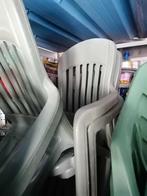 8 terrasstoelen, Ophalen