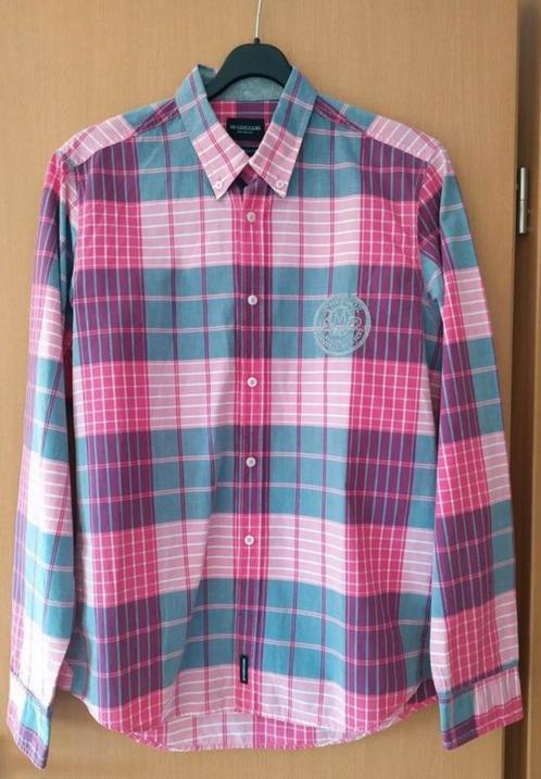Mc Gregor roze/grijs overhemd voor heren maat M, Kleding | Heren, Overhemden, Nieuw, Halswijdte 39/40 (M), Grijs, Ophalen of Verzenden