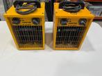 Master elektrische heater (set van 2) – 230V bouwkachel, Doe-het-zelf en Bouw, Verwarming en Radiatoren, Ophalen, Gebruikt
