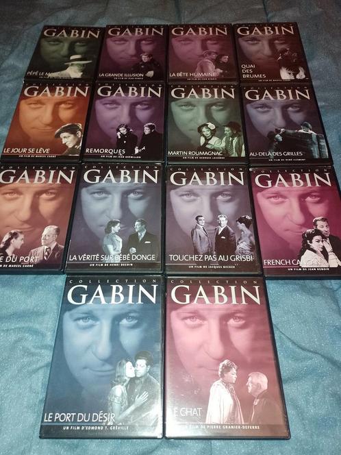 A vendre en DVD lot de 14 films de la collection Jean Gabin, CD & DVD, DVD | Classiques, Comme neuf, Comédie, 1940 à 1960, Tous les âges