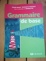 Grammaire de base 3e édition De Boeck, Boeken, Gelezen, Ophalen of Verzenden