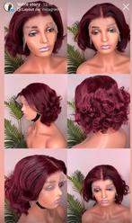 Perruque cheveux naturels indien, Handtassen en Accessoires, Uiterlijk | Haarverzorging, Ophalen of Verzenden, Nieuw