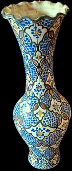 Safi vaas blauw, Ophalen