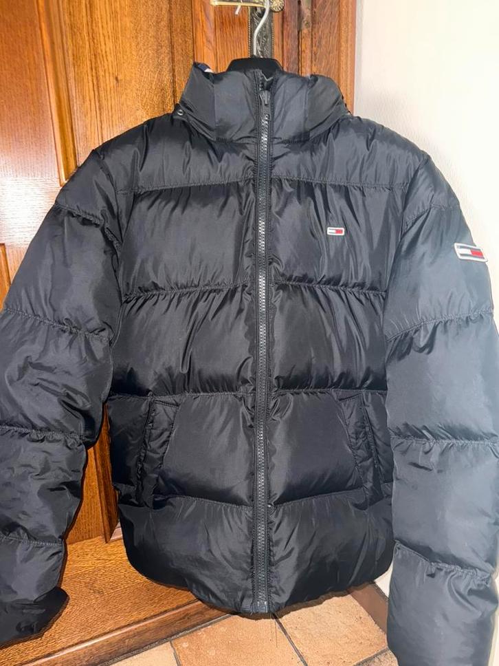 Tommy hilfigher, Kleding | Heren, Jassen | Winter, Zo goed als nieuw, Maat 46 (S) of kleiner, Zwart, Ophalen of Verzenden