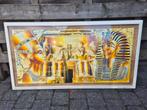Egyptische papyrus in kader, Antiek en Kunst, Ophalen