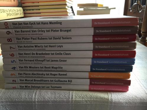 Kunstbibliotheek - De Standaard, Boeken, Kunst en Cultuur | Beeldend, Zo goed als nieuw, Schilder- en Tekenkunst, Ophalen of Verzenden