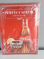 Coca cola bord perfect serve, Verzamelen, Ophalen of Verzenden, Nieuw