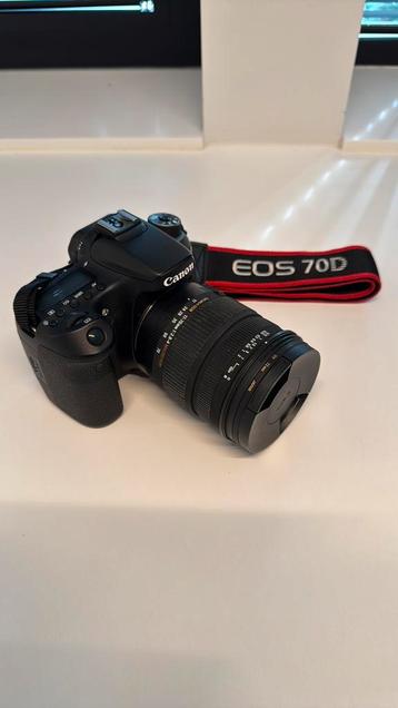 Canon EOS 70D + lens (verschillende opties) beschikbaar voor biedingen