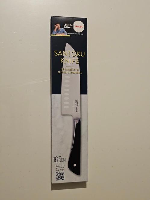 Couteau de chef Tefal EverSharp, Jamie Oliver Santoku NEUF, Huis en Inrichting, Keuken | Keukenbenodigdheden, Nieuw, Ophalen of Verzenden