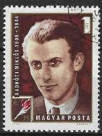 Hongarije 1972 - Yvert 2283 - Poeet Miklos Radnotti (ST), Postzegels en Munten, Verzenden, Gestempeld