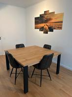 Table à manger en bois massif, Maison & Meubles, Enlèvement, Comme neuf