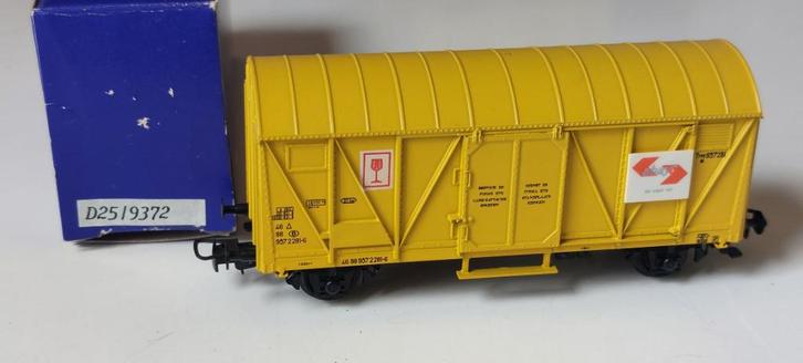 SNCB/NMBS DACKER WAGON GKKLMS ABAY HO*DC*D25/9372, Hobby en Vrije tijd, Modeltreinen | H0, Zo goed als nieuw, Wagon, Gelijkstroom