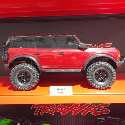 Traxxas TRX-4 Ford Bronco Crawler Rood, Hobby en Vrije tijd, Modelbouw | Radiografisch | Auto's, Nieuw, Auto offroad, Elektro