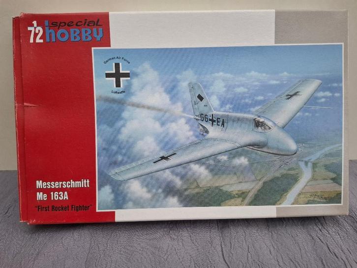 SPECIAL HOBBY MESSERSCHMITT Me 163A SH 72334 1/72, Hobby & Loisirs créatifs, Modélisme | Avions & Hélicoptères, Comme neuf, Avion