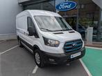 Ford Transit E-Transit 2T Trend 350M L2 Electric 135kW, Auto's, Bestelwagens en Lichte vracht, Automaat, Stof, Gebruikt, Wit