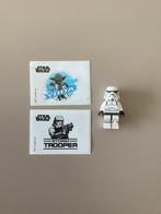 Lego star wars stormtrooper en 2 stickers als nieuw, Ophalen of Verzenden, Zo goed als nieuw