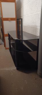 Meuble TV, Huis en Inrichting, Ophalen, Gebruikt, 100 tot 150 cm, Glas
