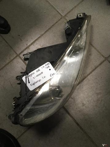 peugeot 206 '06 KoplampL beschikbaar voor biedingen