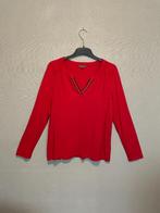 Rood-zwarte T-shirt van Street One (38), Maat 38/40 (M), Street One, Ophalen of Verzenden, Zo goed als nieuw