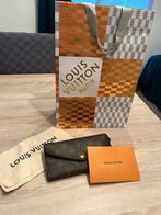 Porte feuille Louis Vuitton, Zo goed als nieuw, Leder, Rood, Ophalen