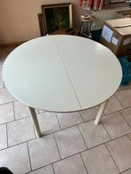 Table 110 cm en bois blanc, Enlèvement
