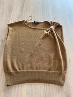 Nieuw: feestelijk mooi okergeel topje Zara maat S, Zara, Geel, Ophalen of Verzenden, Zo goed als nieuw