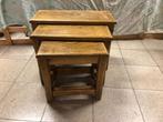 Set bijzet bankjes/tafels, Antiek en Kunst, Ophalen