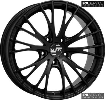 Nieuw 20 inch Matblack Mak Rennen Porsche 991  Breedset beschikbaar voor biedingen