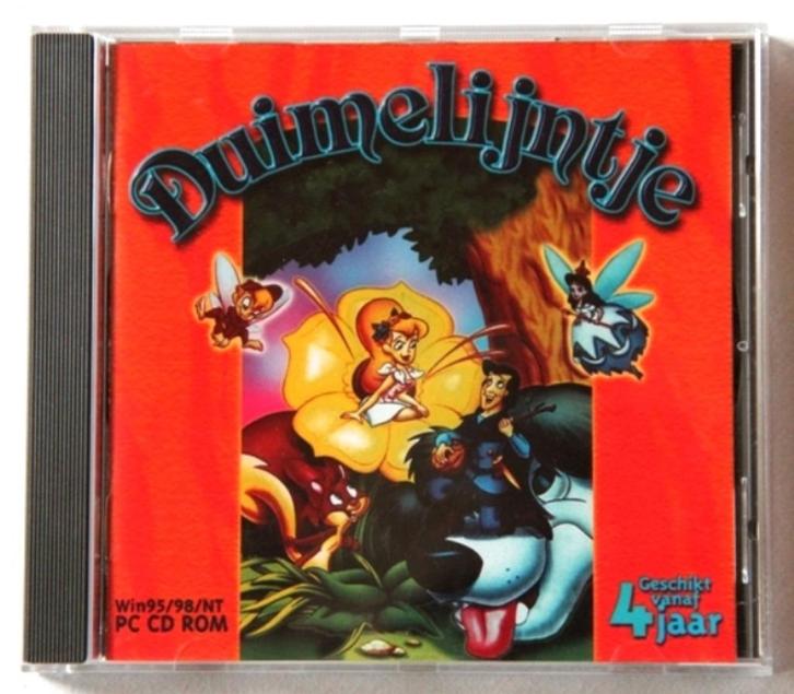 Duimelijntje - Sony - pc cd-rom - Windows 95 98 NT - vintage, Games en Spelcomputers, Games | Pc, Zo goed als nieuw, Overige genres