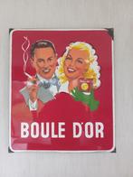 Emaille reclamebord Boule D'or 1951, Verzamelen, Merken en Reclamevoorwerpen, Ophalen of Verzenden, Reclamebord